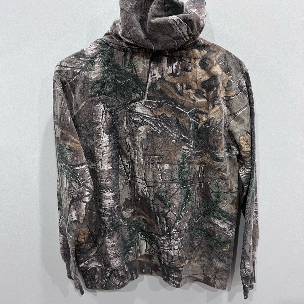 Realtree Camouflage Hoodie with Pink Interior - Picture 2 of 5